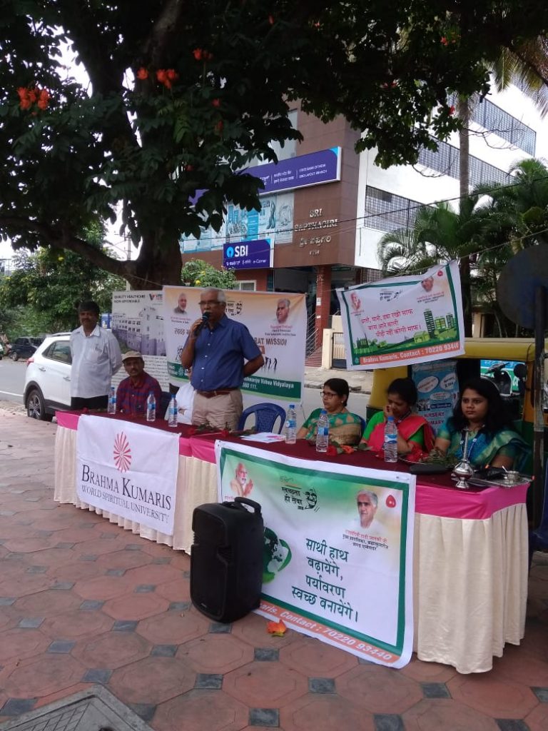 “Swachhata Hi Seva” Movement by Brahma Kumaris in ISRO Layout, Bangalore