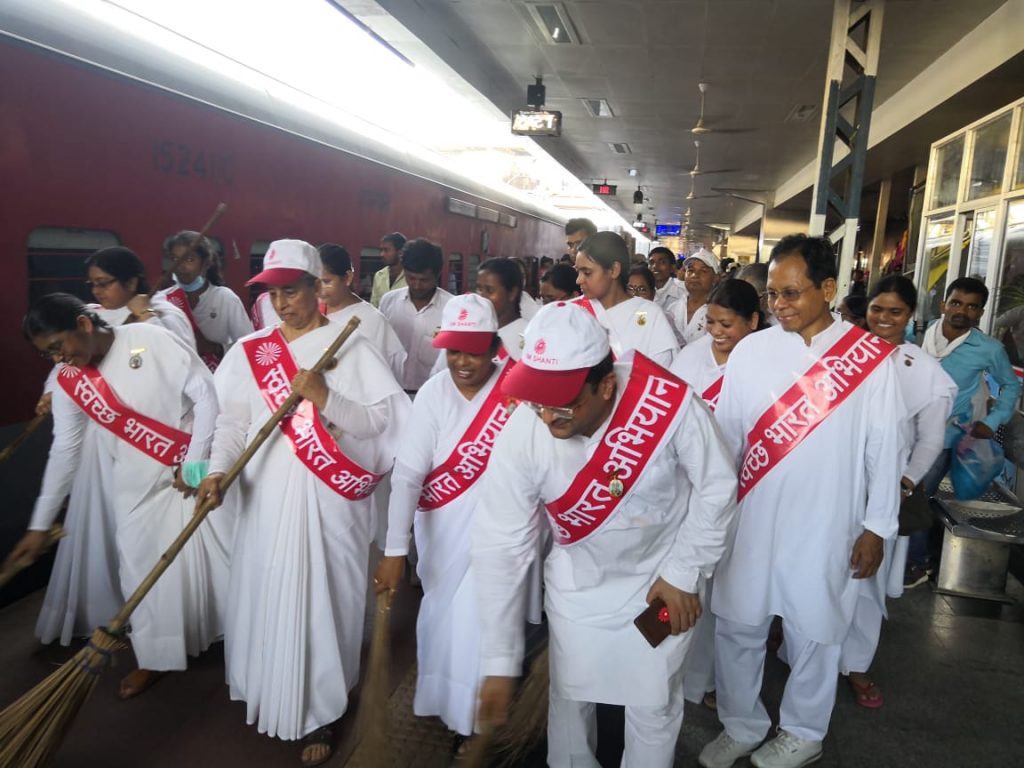 GAYGHAT-UP: SWACHHATA HI SEVA” CAMPAIGN BY BRAHMAKUMARIS