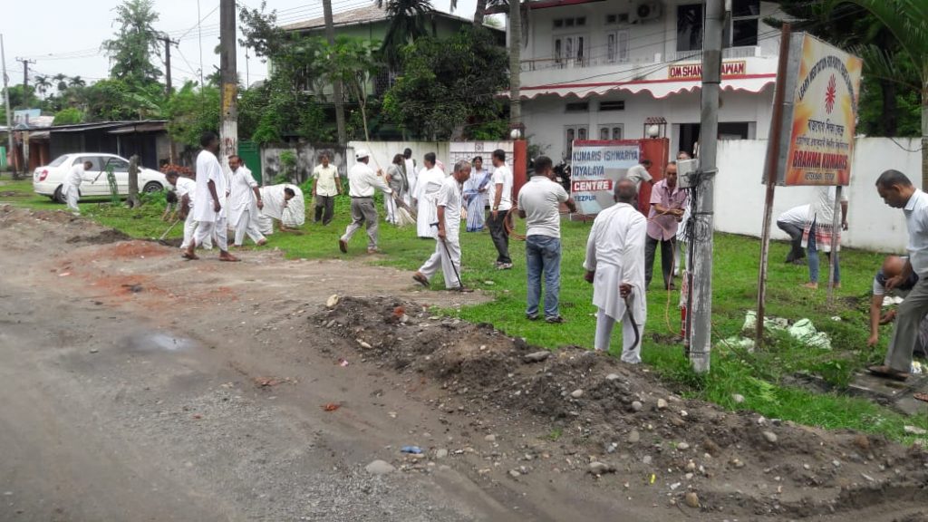 TEZPUR : SWACHHATA HI SEVA” CAMPAIGN BY BRAHMAKUMARIS