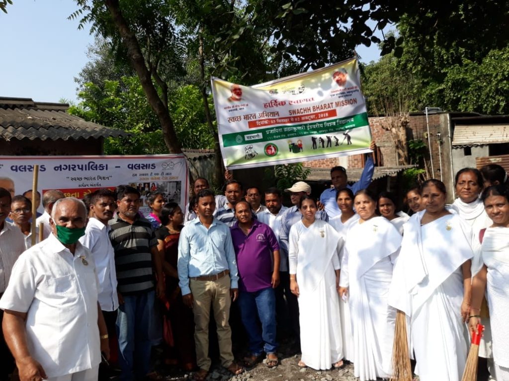 Swacch (Clean) Bharat campaign was run in Valsad, Gujarat
